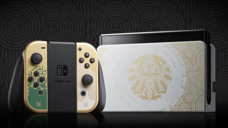 Nintendo's Zelda: Tears of the Kingdom Switch OLED Is Up for Preorder